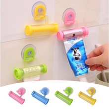 Exprimidor Manual de pasta de dientes, soporte con ventosa para Tubo dispensador de pasta de dientes, accesorios de baño 2024 - compra barato