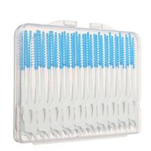 40pcs/lot Push-Pull Interdental Brush 0.7mm Gum Interdental Brush Orthodontic Wire Brush Toothbrush Oral Care Toothpick 2024 - buy cheap