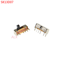 Sk13d07 interruptor de alternância 4pin 1p3t alça alta 4mm passo 2.0mm ângulo reto interruptores de alternância sk13d07vg4 20 peças 2024 - compre barato