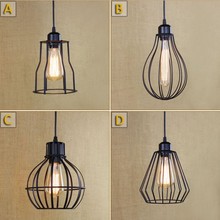 Loft Iron Art Droplight Edison Vintage Industrial Lighting Pendant Light Fixtures For Dining Room Hanging Lamp Lampara Colgante 2024 - buy cheap