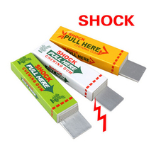 Electric Shock Joke Chewing Gum Pull Head Shocking Toy Gadget Prank Trick Gag Funny Toys Kids Children Gift 2024 - buy cheap