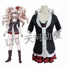 Full set New Danganronpa Dangan Ronpa Junko Enoshima Cosplay Costume Stocked anime harajuku costumes 2024 - buy cheap