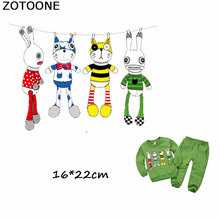 Zotoone adesivo transferências para roupas roupas roupas roupas diy camiseta vestidos de menina patches para roupas aplique e 2024 - compre barato