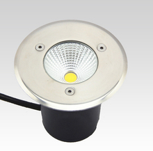 Lámpara enterrada de 10W COB LED iluminación enterrada IP68 LED luz subterránea blanco cálido/Blanco/rojo/verde LED lámpara subterránea AC85-265V 2024 - compra barato