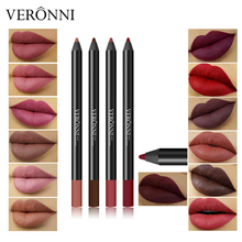 Delineador de labios Sexy para mujer, 13 colores, larga duración, lápiz mate impermeable, tinte de labios de contorno, herramientas de maquillaje profesional, crayones Levre 2024 - compra barato