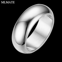 7mm Vintage Wedding Brands Men Women Cool Ring 316L Stainless Steel Black Gold Blue Silver Rose Gold Drop Shipping 2024 - buy cheap
