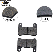 ZS Racing-piezas para motocicleta, pastillas para freno de discos delanteros para Honda CBR600RR 07-14 CBR1000RR 04-14 CBR600 VFR800 CBR 1000 2024 - compra barato