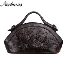 Norbinus Luxury Handbags Women Bags Designer Embossed Genuine Leather Handbag Female Brand Shoulder Crossbody Messenger Bag Tote 2024 - buy cheap