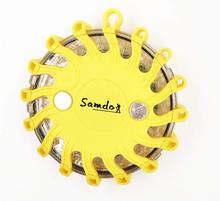 SAMDO-Kits de seguridad para coche recargable, 16 LED, faro magnético de emergencia, estroboscópico, LED de advertencia intermitente (USB, pared, cargador de coche) 2024 - compra barato