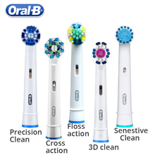 Oral B Toothbrush Heads Electric Toothbrush Heads Whiten Teeth Deep Clean Replacemant Brush Heads For Oral-B 2024 - buy cheap