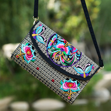 New Women Embroidered Cover bags!Hot Vintage Shopping embroidery shoulder&Crossbody bags messenger Small Lady handbag Carrier 2024 - buy cheap