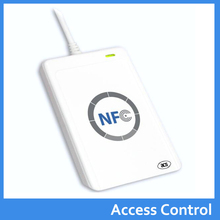 Lector de tarjetas inteligentes, NFC, ACR122U, RFID, ACR, 122U, con software de clon UID grabable, tarjeta de Control de acceso, ISO 14443 2024 - compra barato