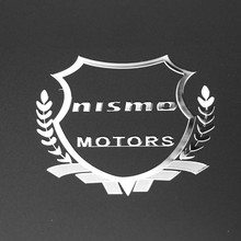 2 шт. отличное 3D Металл автомобиля стикер эмблема значок чехол для Nissan Nismo Tiida Teana Skyline Juke X-Trail Almera стайлинга автомобилей 2024 - купить недорого