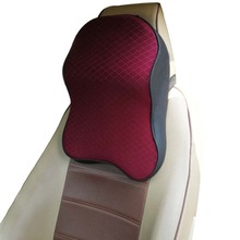 Memory Foam Car Headrest Pillow Massage Seat Back Waist Support Neck Rest Pillow Car Cushion Interior Accessories 2024 - buy cheap