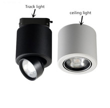 6W 10W 14W 20W led COB downlight round AC85-265V Adjustable 90 degrees Spot light 360 Rotatable LED Ceiling Lamp 2024 - buy cheap