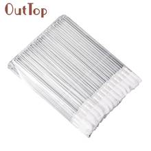 50pcs Disposable MakeUp Lip Brush Lipstick Gloss Wands Applicator Make Up Tool 0323D5Down 2024 - buy cheap