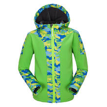 Children Winter Fleece Softshell Jackets Kids Waterproof Thermal Coat Outdoor Girl Boy Camping Hiking Trekking Windbreaker 2024 - buy cheap