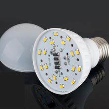 СВЕТОДИОДНЫЕ пластиковые лампы E27 B22 СВЕТОДИОДНАЯ Лампа 3 Вт 5 Вт 7 Вт 9 Вт Холодный теплый белый 2835 smd Светодиодный прожектор 110 В 220 В энергосберегающий свет 2024 - купить недорого