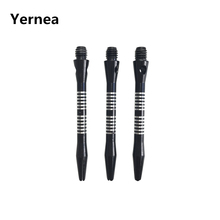 Yernea-Ejes de dardos negros, accesorios de alta calidad, 45mm de longitud, rosca de tornillo 4,5, 2BA, 3 uds. 2024 - compra barato