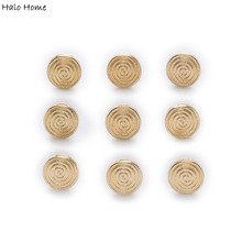 10pcs Gold Metal Shank Buttons Shirt Clothing Sewing Decor Replace Sewing Garment Supplies Accessory 10mm 2024 - buy cheap