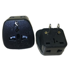 Hight Quality Power Adapter Travel Adaptor 2 pin USA Converter to AU UK EU to Universal US Plug Charger For Canada Brazil Mexico 2024 - buy cheap