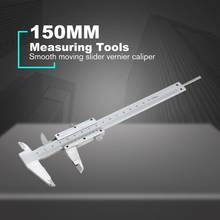 150MM Mini Gauge Measurement Stainless Steel Sliding Vernier Caliper Tool Ruler 6inch Micrometer Measuring Tools 2024 - buy cheap