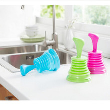 Toilet Plungers Pipeline Dredger Household Sewer Suction Plug Kitchen Rubber Family Necessary Drain Cleaner Dredger Clean Tools 2024 - buy cheap