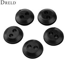 DRELD 5Pcs Brush Cutter Grass Trimmer Fuel Oil Pipe Hose Rubber Washer With 2 Holes Replacement Fuel Tank Pipe Tool Parts Set 2024 - buy cheap