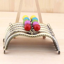 20pcs/lot 11cm assorted color sewing metal purse frame with candy kiss clasp coin bag making accessories parts Freeshippig 2024 - buy cheap