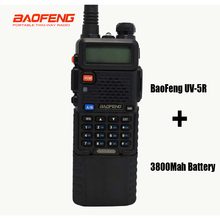 Baofeng UV-5R УФ 5R рация dual band радиолюбителей трансивер УКВ/УКВ 136-174 и UHF 400-520 мГц + 3800 мАч длинные Батарея uv5r 2024 - купить недорого