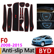 Anti-Slip Gate Slot Mat Rubber Coaster for BYD F0 2008 2009 2010 2011 2012 2013 2014 2015 FO Accessories Car Stickers Styling 2024 - buy cheap
