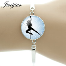 JWEIJIAO-pulsera con foto y gemas de cristal para mujer, joyería para club nocturno, bailarina de Pole Dancer, PD12 2024 - compra barato