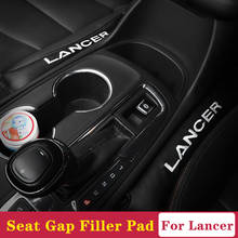 2X Car Accessories Styling For Mitsubishi Lancer 2011 2012 2013 2014 2015 2016 2017 2018 Seat Gap Filler Soft Pad Padding Spacer 2024 - buy cheap