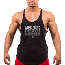 Muscleguys Brand Gyms Warriors clothing Singlets Mens Tank Top Muscle Shirt Workout Bodybuilding Stringer Fitness Vest 2024 - buy cheap