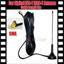 Digital TV Passive Antenna Mobile Car Digital DVB-T ISDB-T Aerial Antenna Car TV Antenna Free shipping!!! 2024 - buy cheap