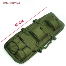 Bolsa militar de 85cm, verde do exército, bolsa para rifle, rifle duplo, de transporte, acessório quadrado, preto 2024 - compre barato