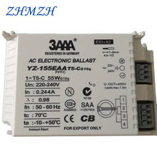 Retificador para lâmpada fluorescente, 3aaa, yz140eaa, yz155eaa, 40w, 55w, cabeamento eletrônico, 220v, ac, g10q, para lâmpada t5, tubos anelares 2024 - compre barato