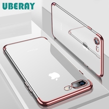 UBERAY Silicon Clear Soft Case for iPhone X 10 XS Max XR iPhone 6S 6 s 6Plus 6SPlus iPhone 7 8 7Plus 8Plus Phone Cover Casing 2024 - buy cheap