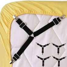 4 Pcs Holder Strap Cloth Strap Slip-On Sheets Securing Clip Elastic Band Strap Clips Furniture Holder Mattress Clip 2024 - купить недорого