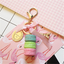 Wedding Gifts for Guests Baby Souvenirs Lovely Food Cake Macaron Keychains Kids Bridesmaid Gift Party Favors Present Supplies 2024 - buy cheap