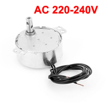 UXCELL(R)-Motor sincrónico eléctrico de alta calidad, 1 Uds., CA 220-240V, dirección CCW/CW, 4W, frecuencia de 50/60Hz, 5-6RPM 2024 - compra barato