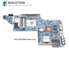 NOKOTION 665348-001 для HP Pavilion DV6 DV6-6000 материнская плата для ноутбука HM65 DDR3 HD7400M видеокарта 2024 - купить недорого