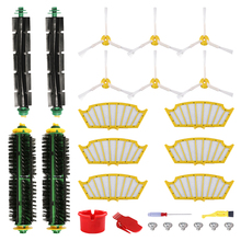 Kit de repuesto de cepillo de filtro HEPA para aspiradora iRobot Roomba, Serie 500, 510, 530, 535, 540, 550, 560, 570, 580 2024 - compra barato