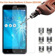 10pcs/lot Tempered Glass Original 9H Explosion-proof Protective Film Screen Protector for Asus Zenfone 3 Zoom ZE553KL 2024 - buy cheap