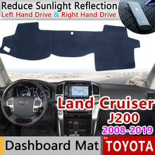 for Toyota Land Cruiser 200 J200 2008~2019 Anti-Slip Mat Dashboard Cover Pad Sunshade Dashmat Carpet Accessories 2010 2013 2018 2024 - buy cheap