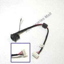 Conector de energia dc com cabo, conector de tomada para laptop samsung uso para uso em laptop 2024 - compre barato