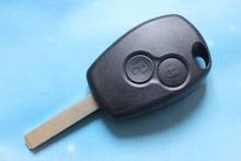 CYCTEM New Replacement Key Case 2 Button Key Fob Remote Shell Blank Cover Fit For Renault Modus Clio 3 Twingo 2024 - buy cheap
