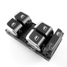 Chrome Driver Side Electric Master Window Control Button Switches 8KD959851A 8K0 959 851D For A4 S4 Q5 B8 Allroad A5 S5 2024 - buy cheap