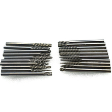 3mm Tungsten Steel Files Solid Carbide Rotary Diamond Burrs Set Fits Dremel Tool for Jewelry Making 2024 - buy cheap