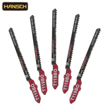 HANSCH 5Pcs 76mm Jig Saw Blades T119BO Wood Fast Cutting For Makita Dewalt Bosch Metabo Economic Power Tools 2024 - buy cheap